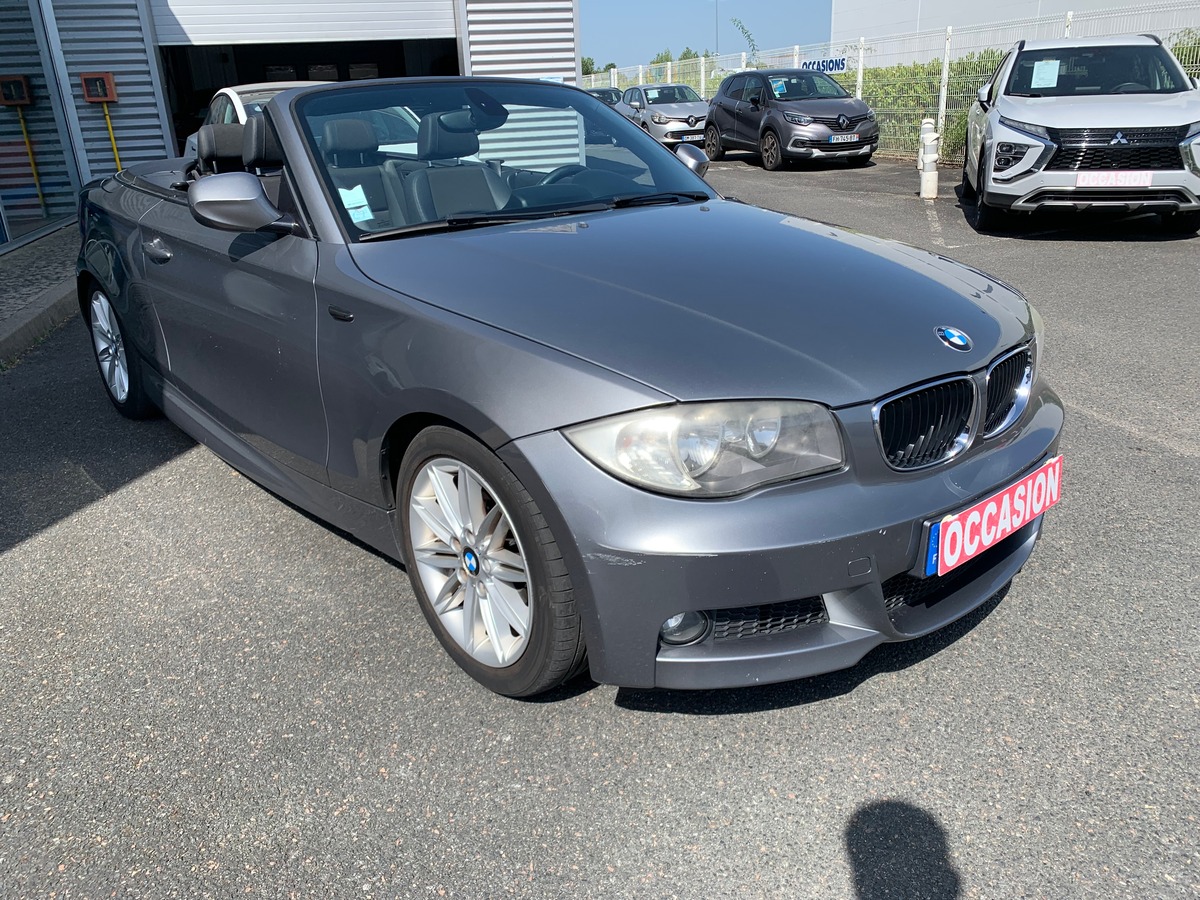Bmw Série 1 Cabriolet 143 chevaux | Régulateur de vitesse | GPS | Climatisation