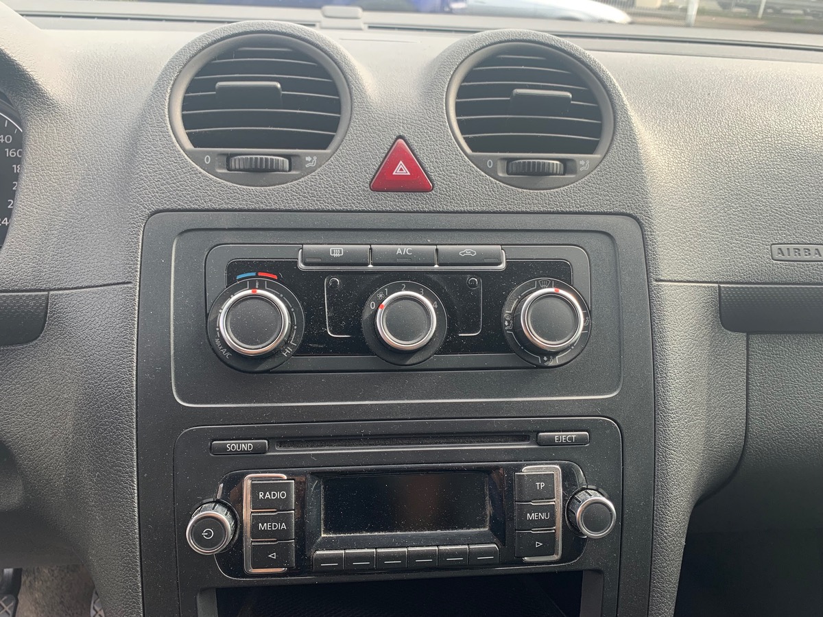Volkswagen Caddy Sièges rang 2 déposables | Climatisation | Banquette 3 places | Régulateur vitesse