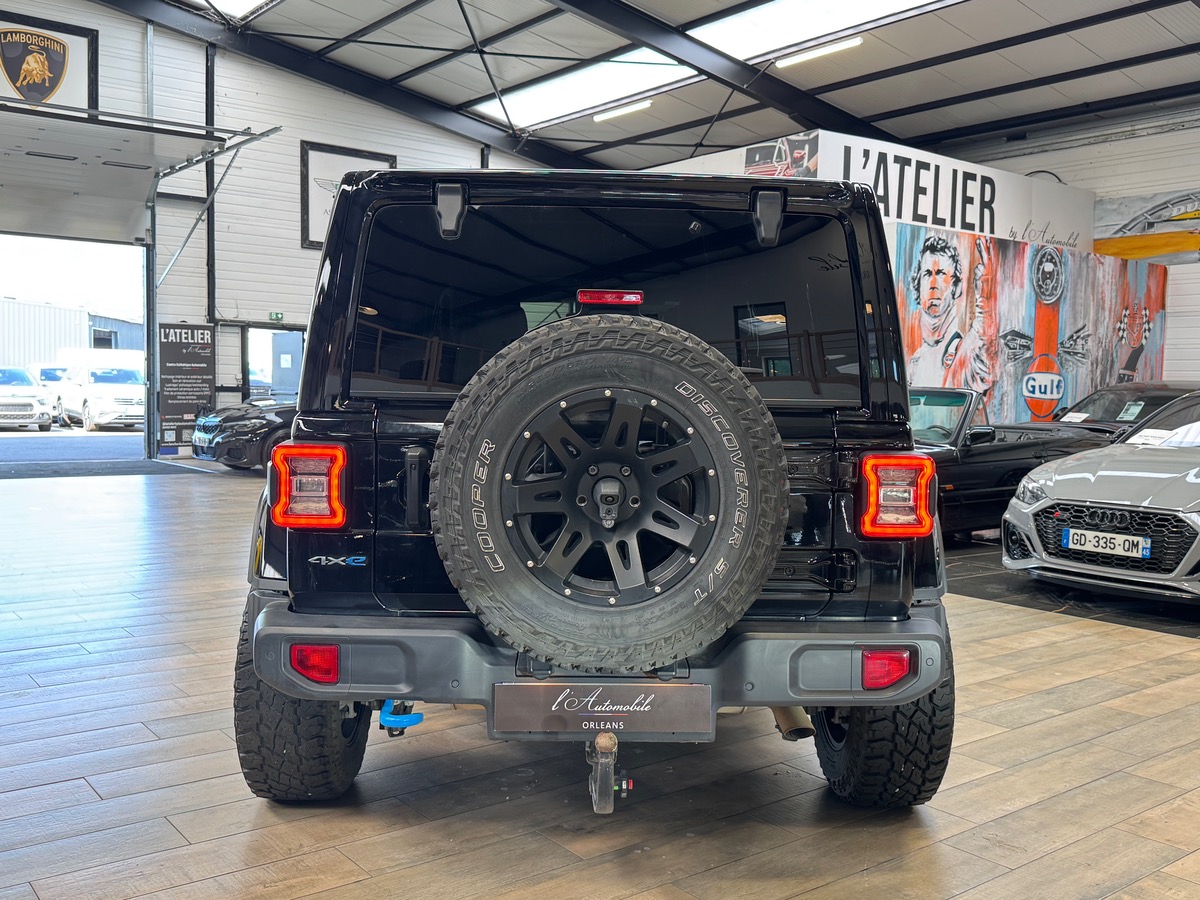 Jeep Wrangler 4XE 380CV UNLIMITED 4X4 OVERLAND JANTES RIDGE RUGGED 17°/CAM/ALPINE C