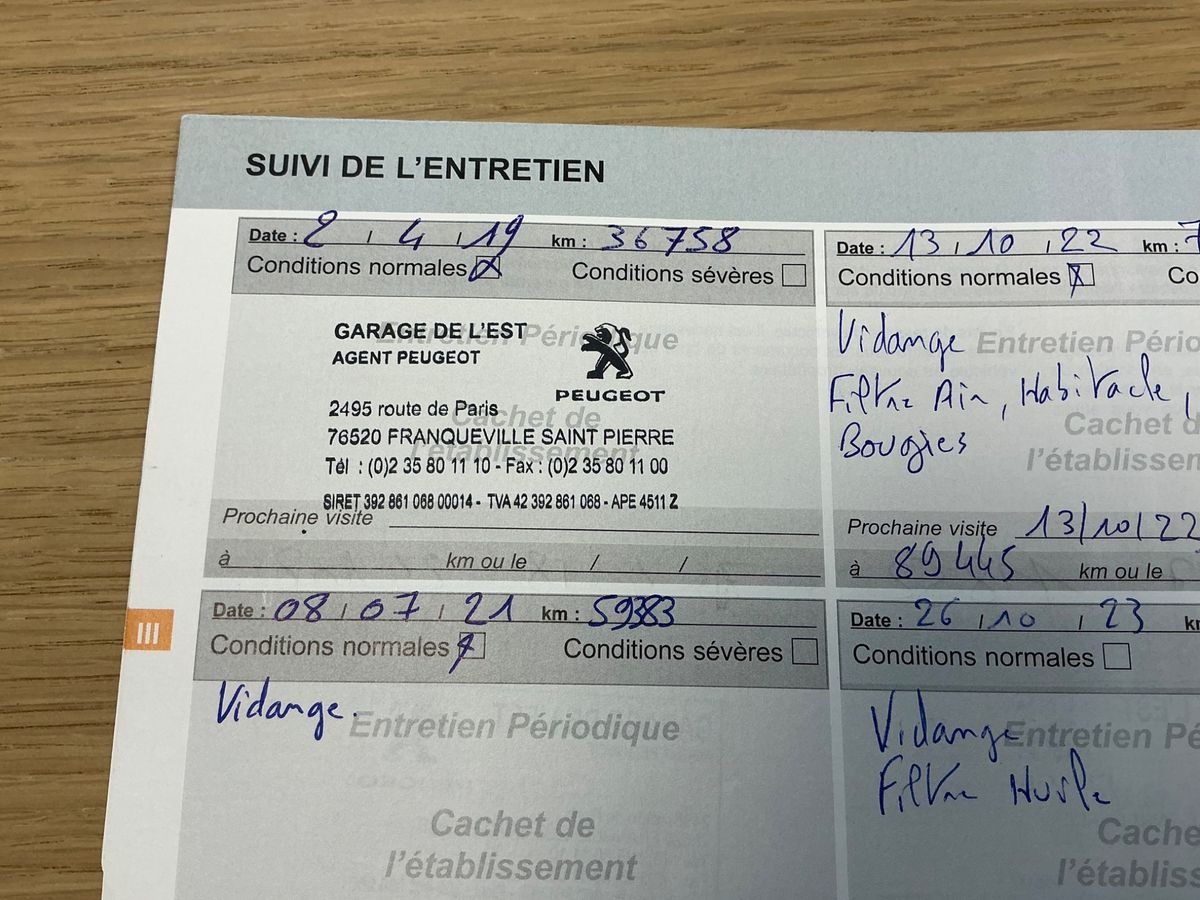 Peugeot 208 1.2 puretech disibution neuve garantie 6 mois