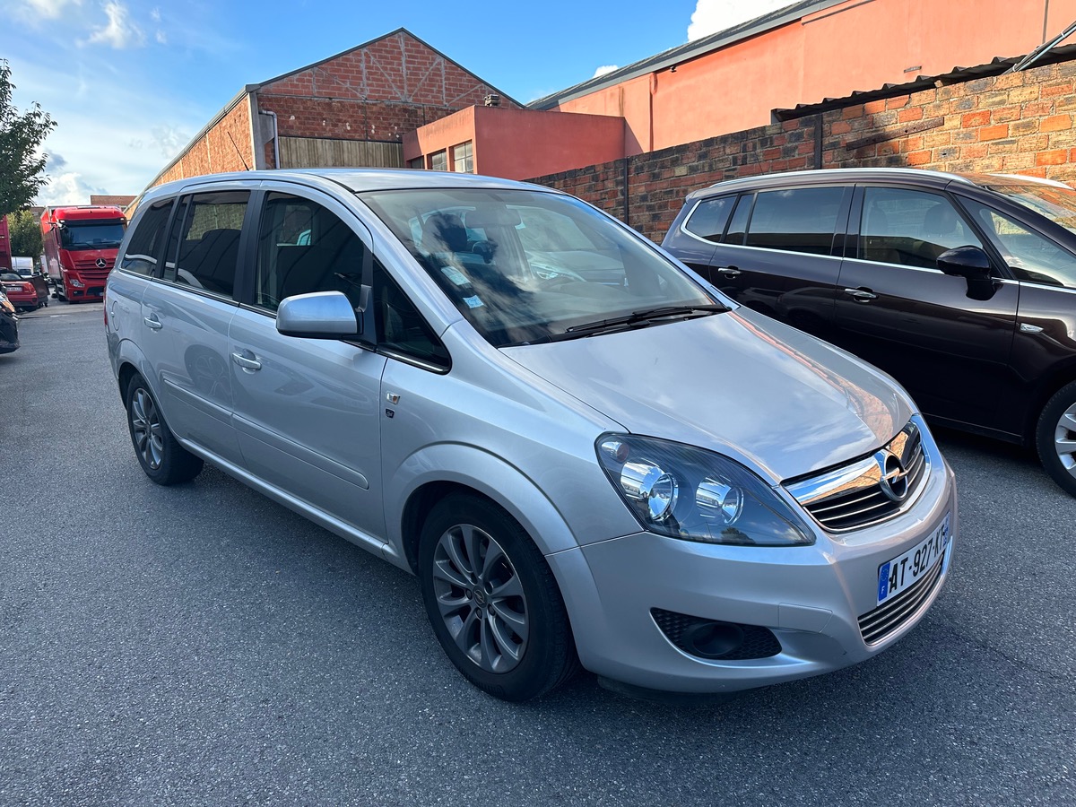 Opel Zafira 1.7 CDTI 125 CV 7 plases  4X sans frais CBLEUS 