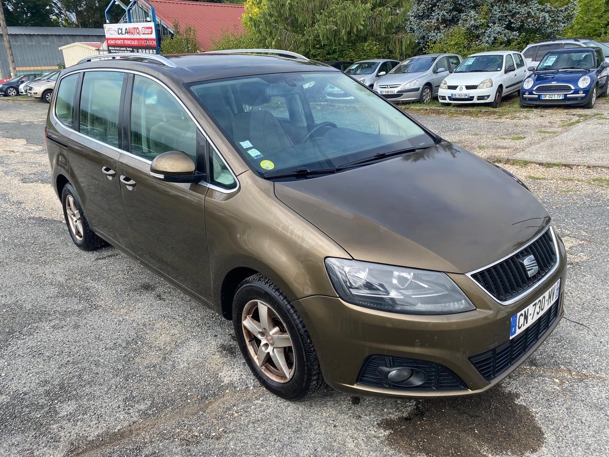 Seat Alhambra 2.0 tdi 140cv 7 places contrôle technique ok 