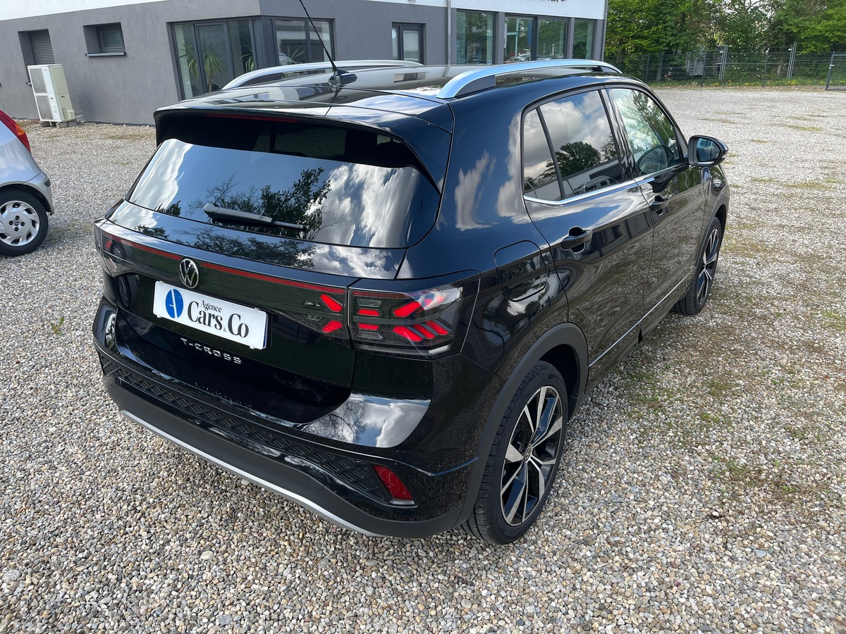 Volkswagen T-Cross R-line 1.5 TSI 150ch DSG7, VIRTUAL COCKPIT, CAMERA, REGULATEUR ADAPTATIF,