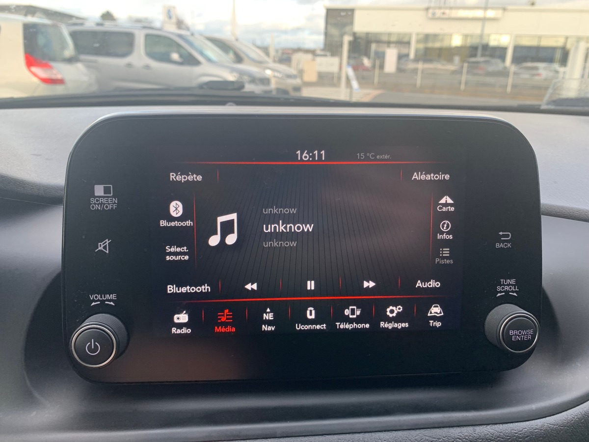 Fiat Tipo 120 ch | Ballon Or | Apple car play | Régulateur vitesse adaptatif | Siéges chauffants