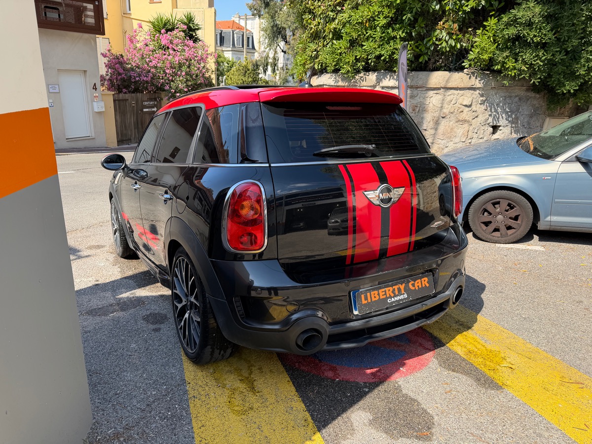 Mini Countryman JCW  218 CV ALL4 / Toit Ouvrant / GPS / Jantes Works / Intérieur Cuir  /Full Options