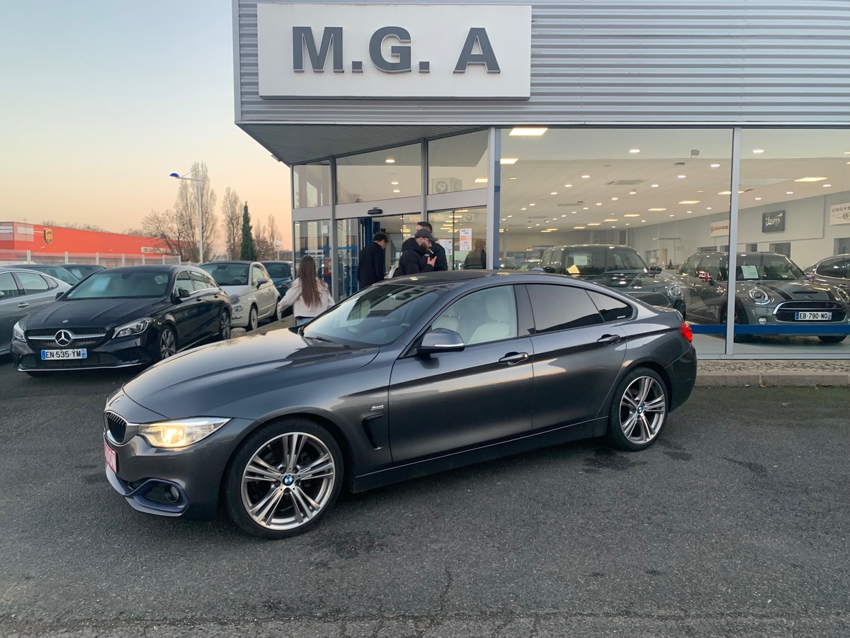Bmw Série 4 Gran Coupé 184 | Sport | Sellerie Cuir | GPS |  Radars arriére avant | Coffre électrique