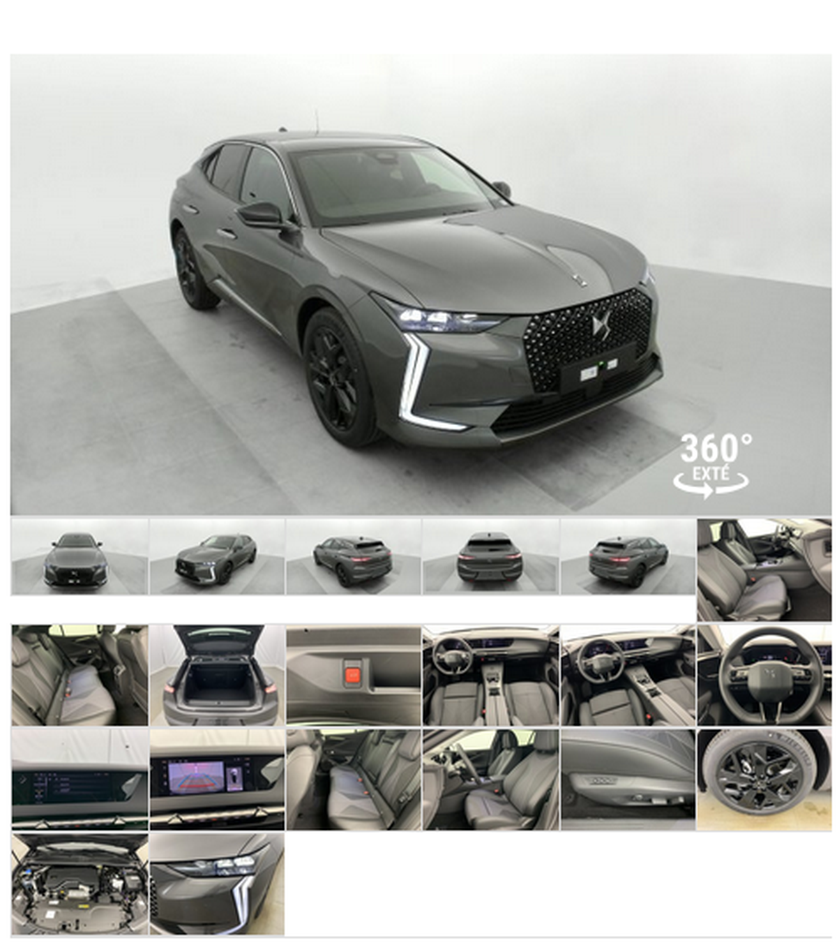 DS DS 4 Hybride 136 e-DCT6 Pallas  Prix catalogue 43 500,00 € TTC