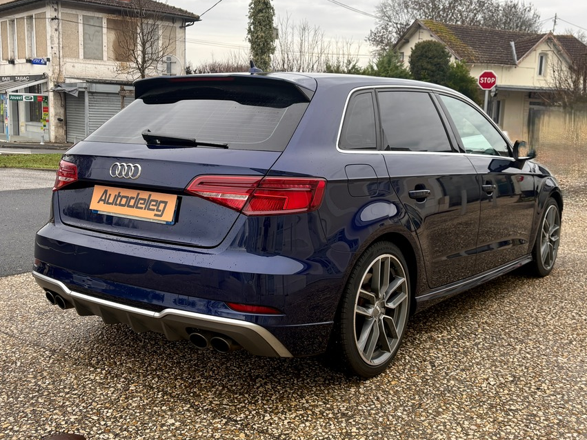 Audi S3 SPORTBACK 8V2 DSG7 - 2.0 TFSI - 310CH - QUATTRO S-TRONIC