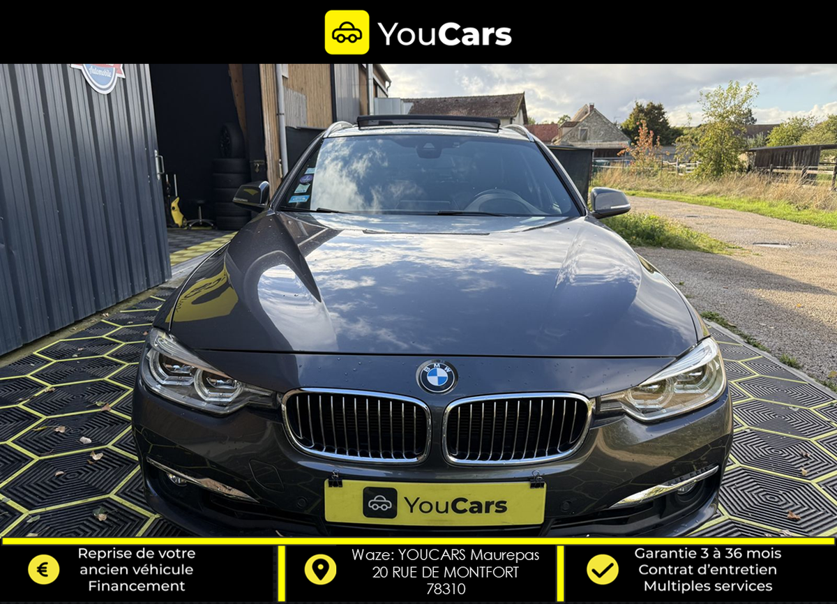 Bmw Série 3 LCI Touring 318i 1.5 16V 136 cv LUXURY EDITION / BOITE AUTO / TOIT PANORAMIQUE
