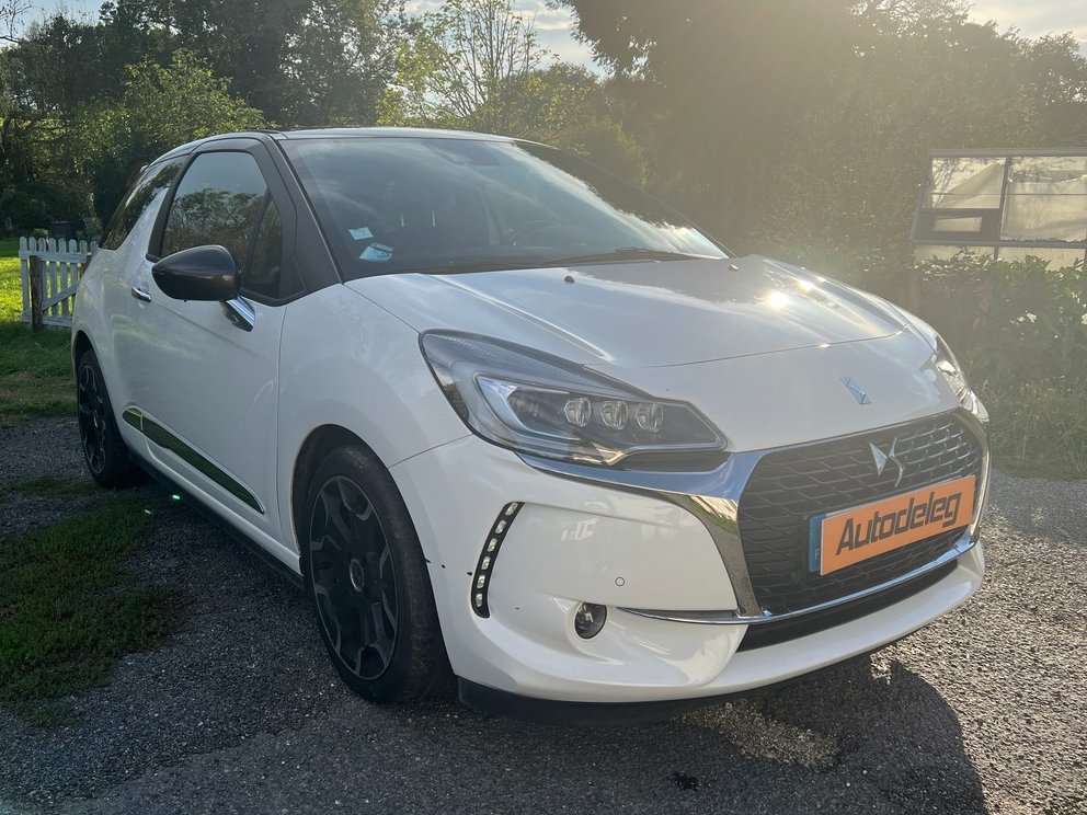 Citroën DS3 1.2 Puretech 130 ch  Finition SPORT - Aucun frais à prévoir - Historique Complet