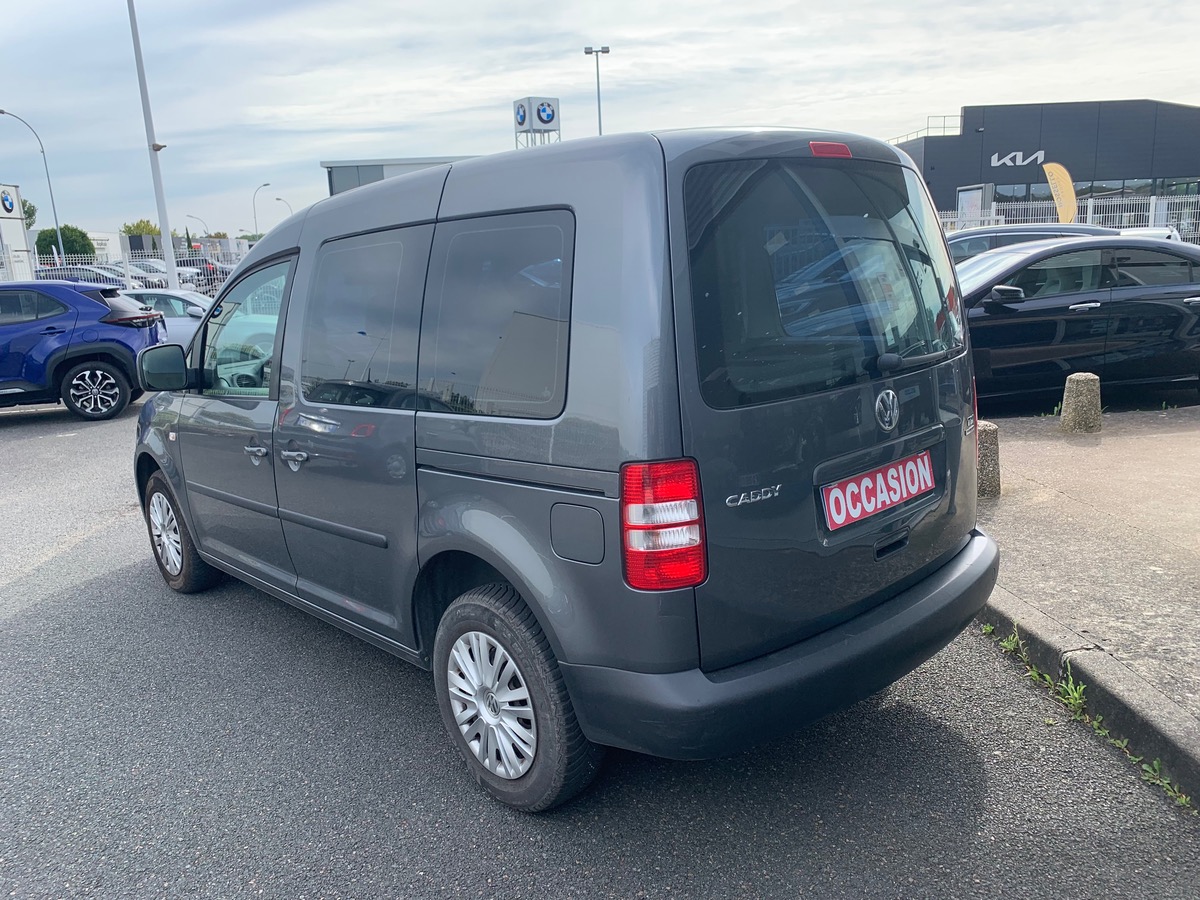 Volkswagen Caddy Sièges rang 2 déposables | Climatisation | Banquette 3 places | Régulateur vitesse