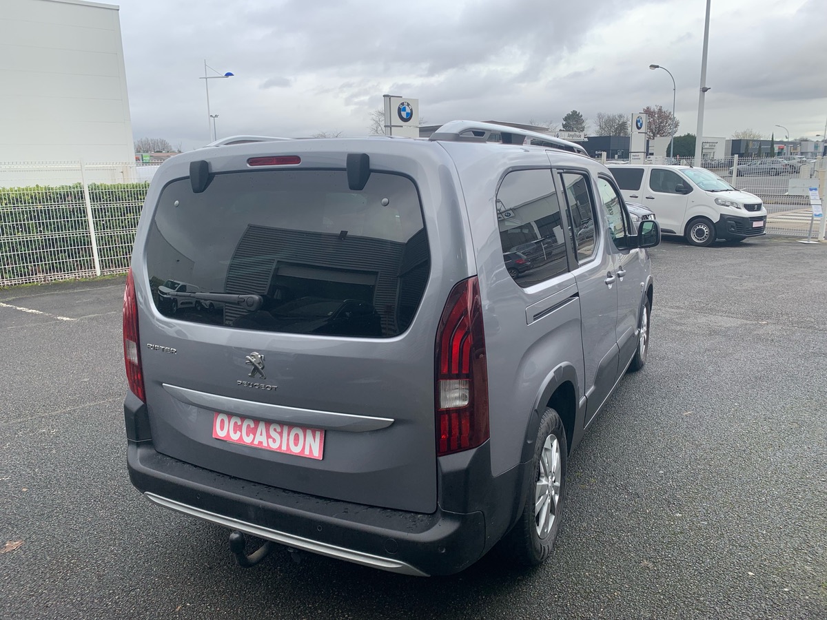 Peugeot Rifter 130 ch | Allure | Régulateur vitesse | Apple car play Android auto | Roue de secours