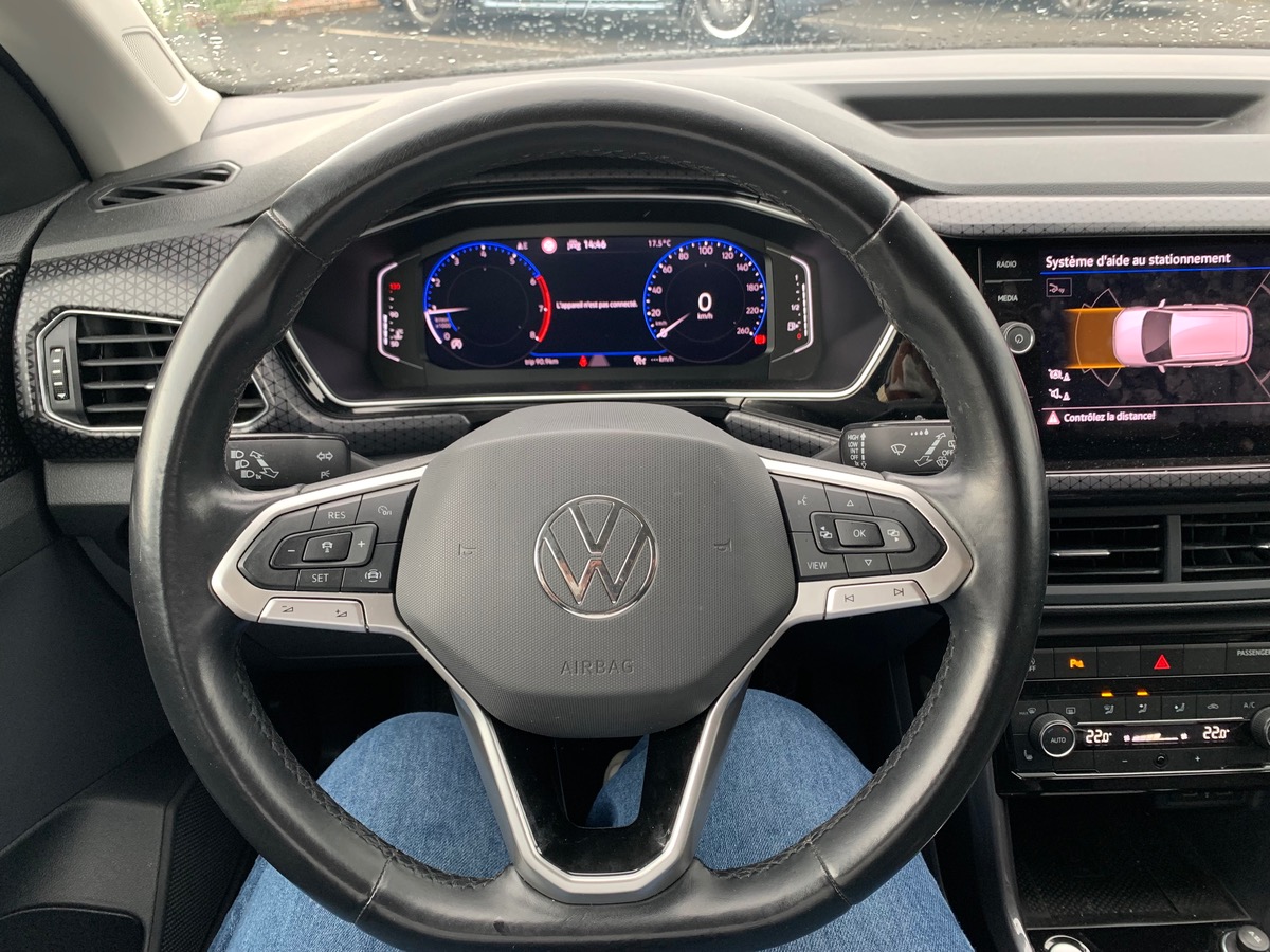 Volkswagen T-Cross 110 ch | CARAT | GPS | Régulateur de vitesse adaptatif | Système d'accès sans clé