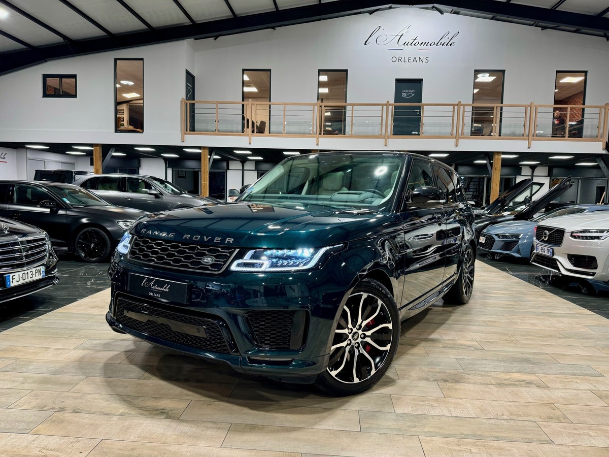 Land-Rover Range Rover Sport P400 404ch HSE Dynamic British Racing Green FULL Option 1ere main fr c