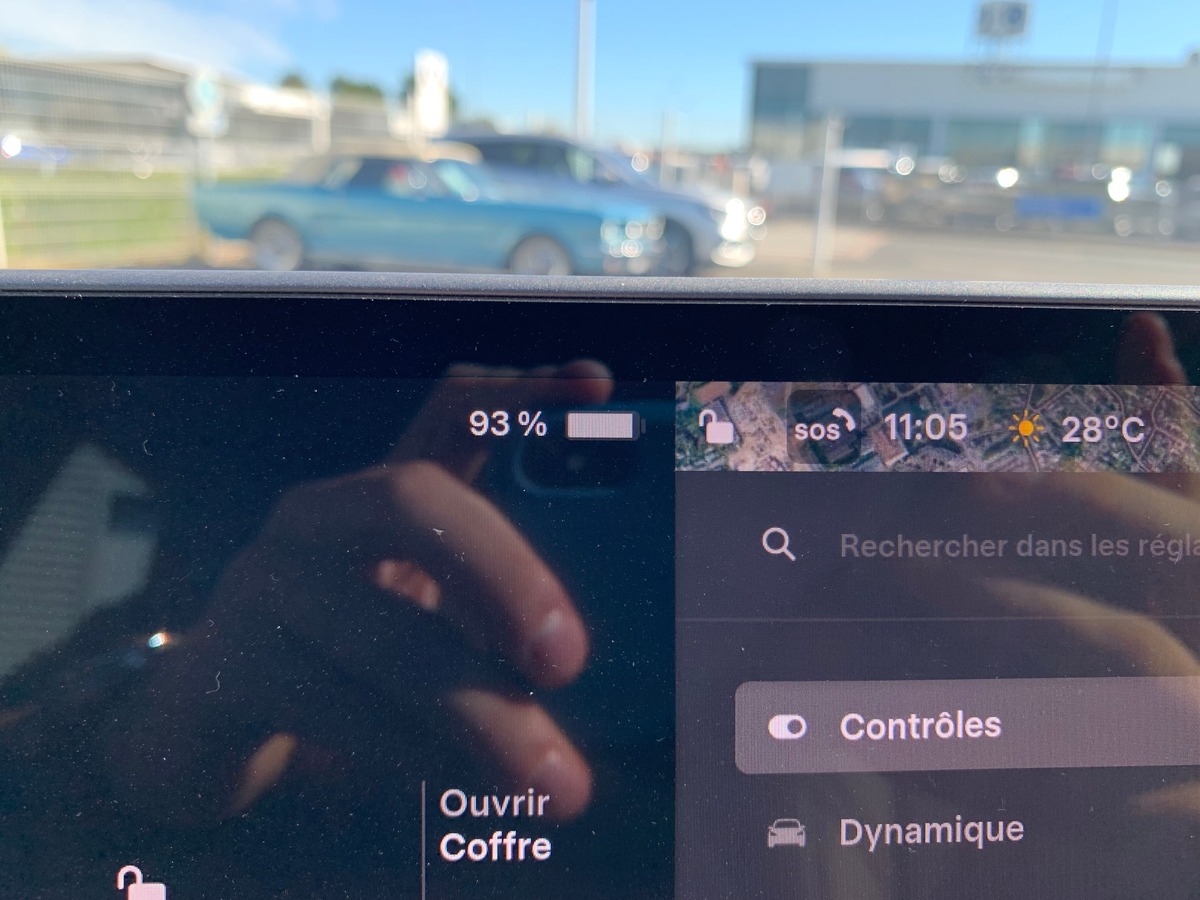 Tesla Model 3 283 ch | Caméra recul | Toit panoramique | GPS | Cuir | Sièges électriques chauffants