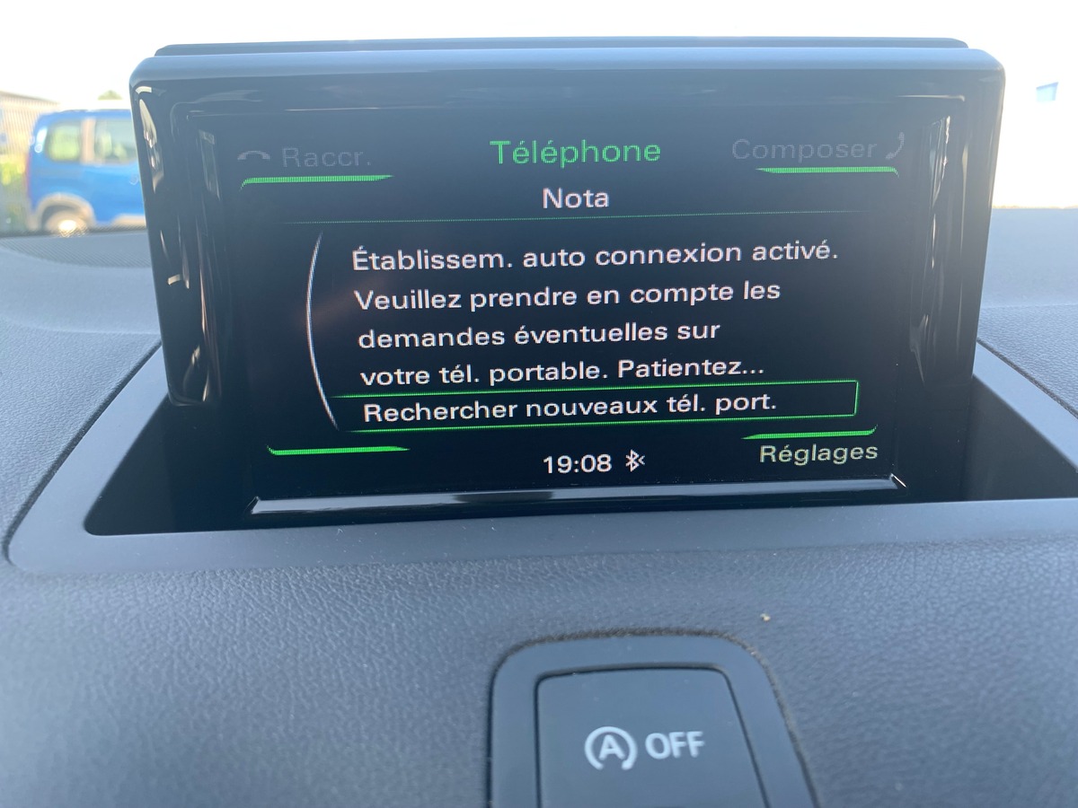 Audi A1 95 ch | GPS | Climatisation | Régulateur vitesse | Radar stationnement arriére | Bluetooth