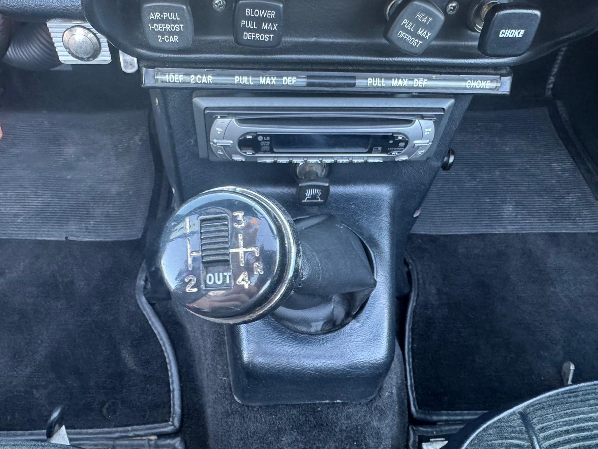 Triumph TR 6 Overdrive cabriolet 1976 - conduite à gauche