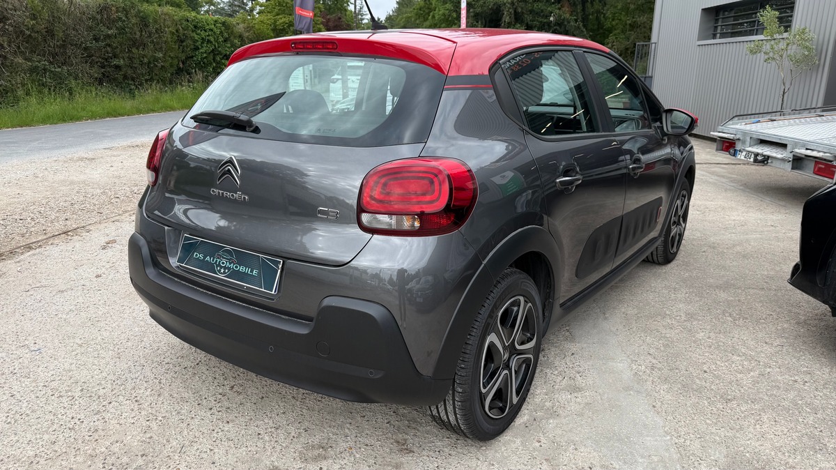 Citroën C3 III PHASE 3 ESSENCE 82 Chx GRAPHIC 43 200 Kms DISTRIB OK CLIM REGULATEUR