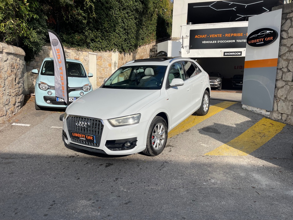Audi Q3 2.0 TDI 140 CV Quattro / S Line/  Toit ouvrant / Ambition Luxe /Caméra