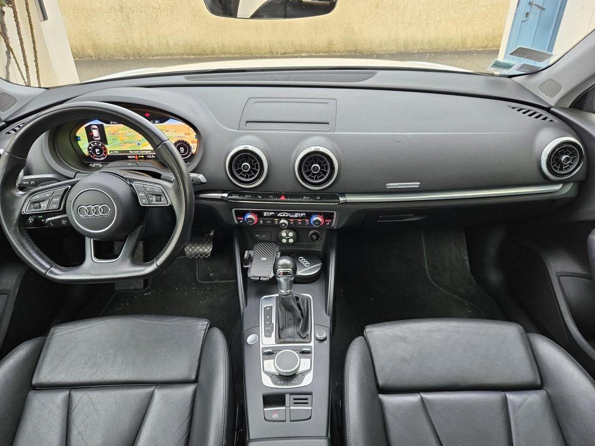 Audi A3 Sportback 190 ch | Design luxe | Toit panoramique en verre | Sellerie cuir | Caméra de recul